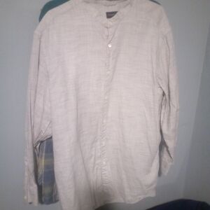 Ermenegildo Zegna Ivory Textured Fabric